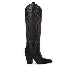 Steve Madden Lasso Boots Black